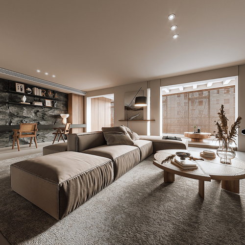 侘寂风｜别墅客餐厅