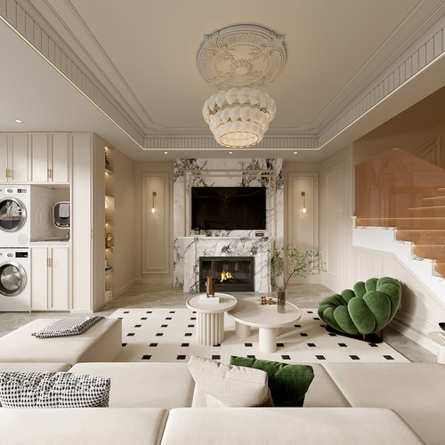 法式奶油风7个全景