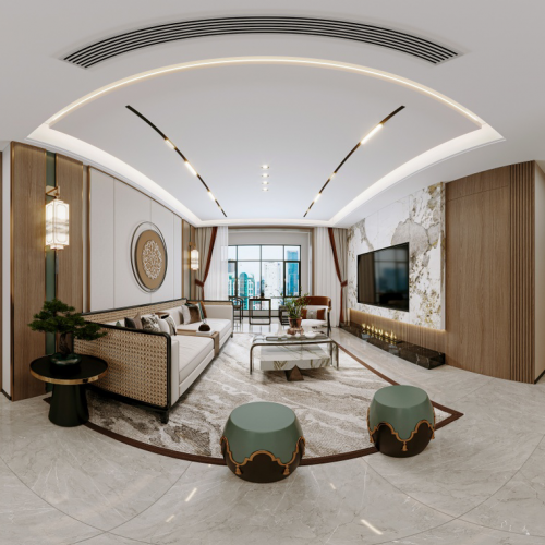 新中式六个全景