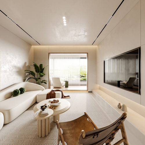 诧寂奶油风全景