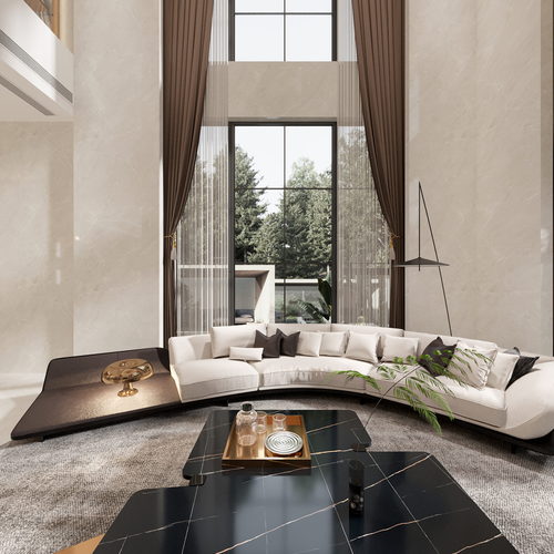 现代别墅五个全景案例