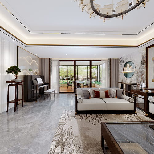 新中式三个全景案例