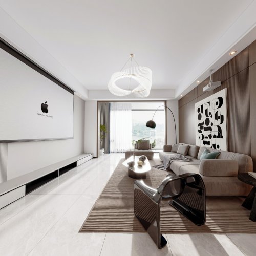 现代风三个全景案例