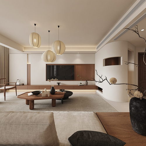 中古风复式两个全景