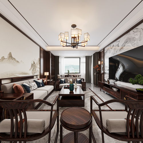 新中式六个全景案例