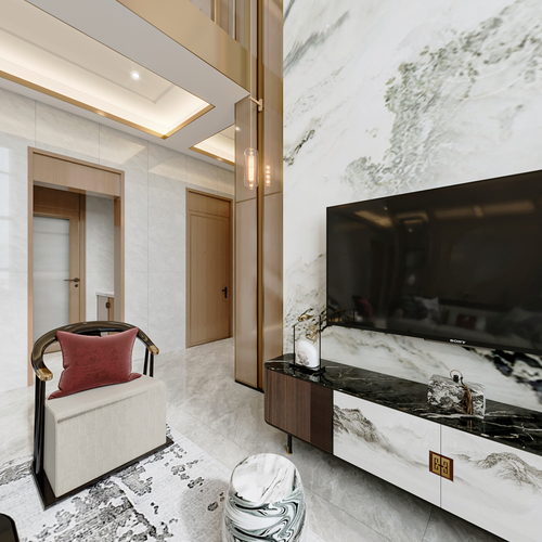 新中式别墅2个全景