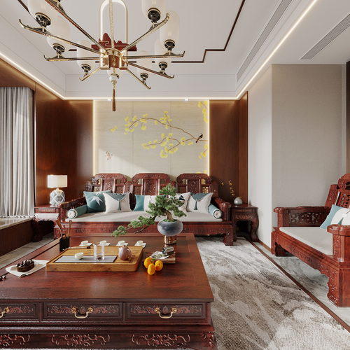 中式风格两个全景