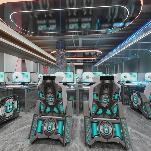 电竞网吧三个全景案例