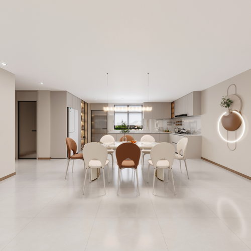 奶油风两个全景