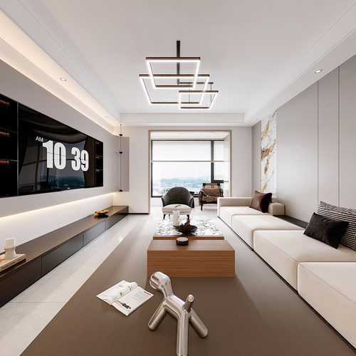 现代轻奢六个全景