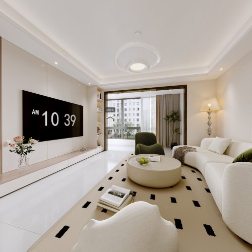 奶油风五个全景