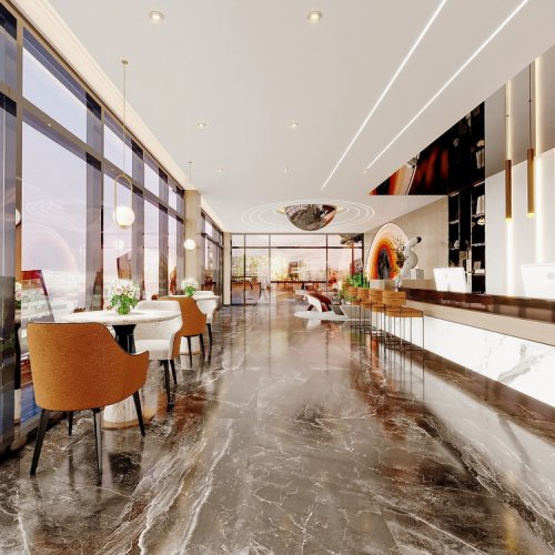 轻奢风酒店大厅