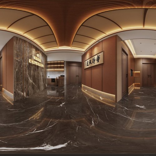 新中式公司门厅