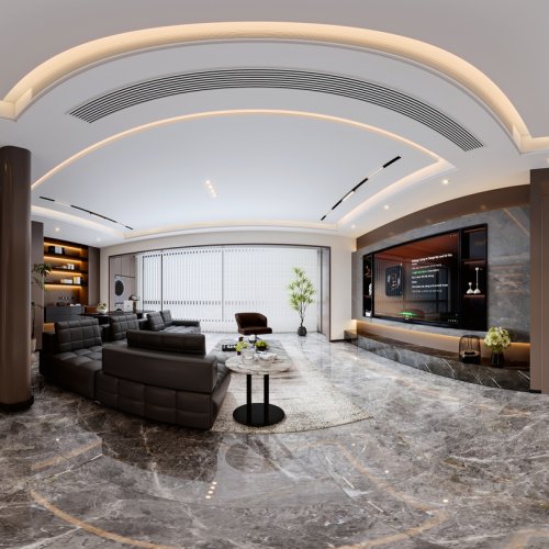 儒辰陈悦意式风格客厅