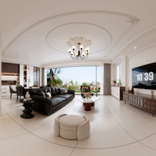 法式复古风七个全景