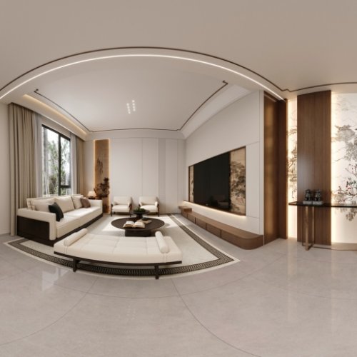 宋式风格九个全景