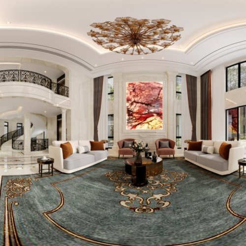 简欧风格4个全景