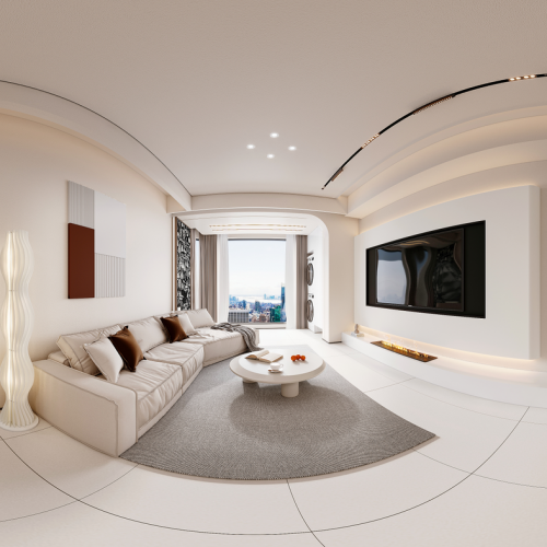 现代极简奶油风