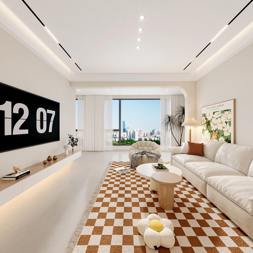 原木奶油风|客餐厅